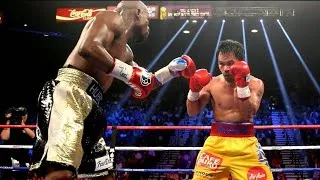 Thumbnail: Floyd Mayweather vs Manny Pacquiao Highlights with Post-fight Interview | BHP fight commentary