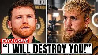 Thumbnail: Canelo Alvarez FIRES BACK at Jake Paul After Claims About AJ’s Broken Jaw!