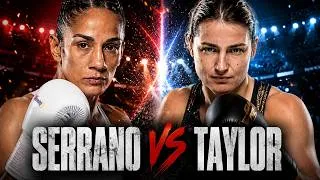 Thumbnail: Amanda Serrano vs Katie Taylor 😳 Can Serrano Finally Settle the Score? | Full Fight Breakdown!