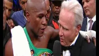 Thumbnail: Larry Merchant Tells Floyd Mayweather 'If I Was 50 Years Younger I'd Kick Your Ass' Angry Interview