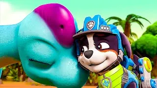 Thumbnail: Adorable Pup saves the CUTEST Dino | PAW Patrol  | CLIP