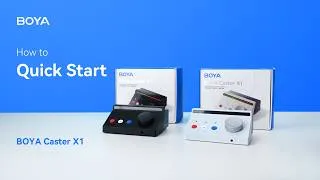 Thumbnail: BOYA Caster X1｜USB Audio Interface & Mixer