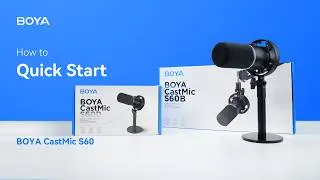 Thumbnail: BOYA Castmic S60｜USB & XLR RGB Dynamic Microphone