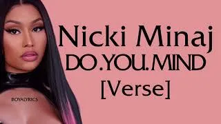 Thumbnail: Nicki Minaj - Do You Mind [Verse - Lyrics]
