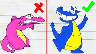 Thumbnail: Epic Dance Battle Challenge! Who Wins? | Boy & Dragon - WildBrain | Cartoons for Kids