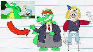 Thumbnail: Sneaking Into Teen Drama! | Boy & Dragon Compilations - WildBrain | Cartoons for Kids