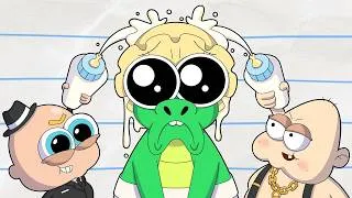 Thumbnail: Tiny Gangsters: Big Shiny Jewel Hunt! | Boy & Dragon Compilations - WildBrain | Cartoons for Kids