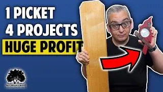 Thumbnail: Fence Picket Projects That Actually Sell / Woodworking