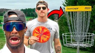 Thumbnail: Two Newbies Try Disc Golf for the First Time (It Did Not Go Well)