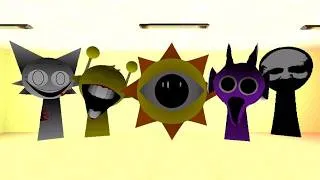 Thumbnail: Simon, BIack, Wenda, Mr.Sun and DurpIe Phase 2 Nextbot | Garry's Mod