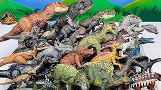Thumbnail: 50 jurassic world Dinosaurs VS 50 Schleich Dinosaurs - Dinosaur Box With Tyrannosaurus 