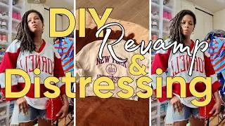 Thumbnail: DIY Sweatshirt Distressing, Cropping & Reworking Tutorial