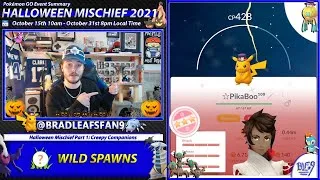 Thumbnail: Pokémon GO Halloween Mischief Event Summary - Pumpkaboo, Phantump & New Costume Pokémon!