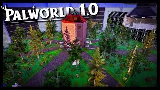 Thumbnail: Completing the farming section in my mega base! | Palworld 1.0 (Episode 12)