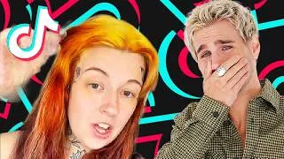 Thumbnail: Box dye on top of bleached hair... im done...