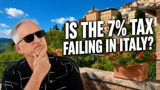 Thumbnail: Is Italy’s 7% Pensioners Tax Experiment FAILING?  Here are the REAL FACTS!