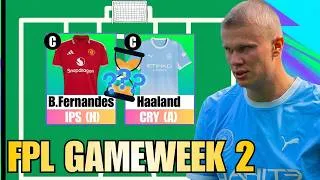 Thumbnail: FPL GW2 SQUAD SELECTION: My Plans After a Huge GW1! 🚀