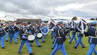 Thumbnail: Qatar Police Academy Band march on for special display 2026 Crieff Highland Gathering in Scotland