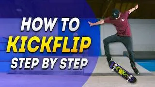 Thumbnail: How to kickflip for beginner skateboarders. How to skateboard episode 2