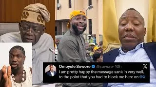 Thumbnail: VeryDarkMan talk as Sowore Drag Davido & Adeleke for endorsing Tinubu after Osun Election 