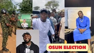Thumbnail: Nigeria soldiers Stop DAVIDO from Osun election as VeryDarkMan Warn Tinubu APC Thugs  