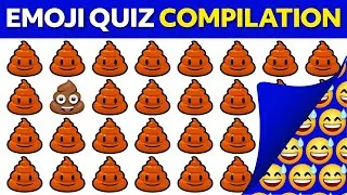 Thumbnail: Find The Odd Emoji Out & Spot The Difference to Win This Quiz! | Ultimate Emoji Quiz Compilation