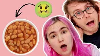 Thumbnail: which baked bean is ACTUALLY best?? 🍅 🫘 #brainboxkey #satisfying #tastetest