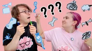 Thumbnail: what the HECK did he just DRAW?? 🧑‍🎨😵‍💫 #brainboxkey #satisfying #shorts