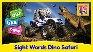 Thumbnail: Learn Sight Words Pt 2 | Dinosaur Monster Truck Adventure