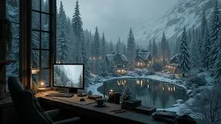 Thumbnail: Deep Work Music For Intense Focus ~ Relaxing Work Winter Ambience And Lo-Fi Beats To Concentrate