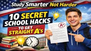 Thumbnail: Study Smarter Not Harder: 10 School Hacks Top Students Use to Get Straight A’s