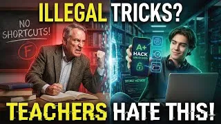 Thumbnail: Teachers HATE This! 25 "Illegal" School Hacks To Get Straight A’s With Zero Effort