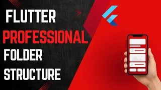 Thumbnail: Flutter Professional Folder Structure | Best Practices for Scalable & Maintainable Apps (Bangla)