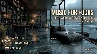 Thumbnail: Deep Flow State Music ~ Uninterrupted Deep Work Mix with Immersive Productivity Soundscape