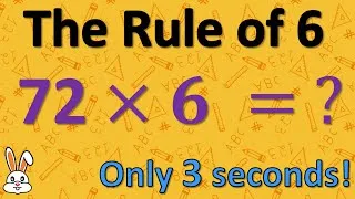 Thumbnail: The rule of 6! Multiplication Tricks