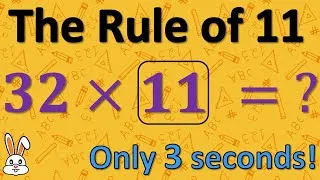 Thumbnail: The Rule Of 11! Multiplication trick for 2 digit numbers