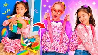 Thumbnail: Old Sweater Becomes a Backpack! 🎒 Crafts, Games & More!