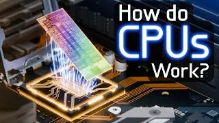 Thumbnail: The Engineering that Runs the Digital World 🛠️⚙️💻 How do CPUs Work?