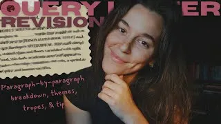 Thumbnail: Reading the FINAL DRAFT of my QUERY LETTER // Querying ep 1