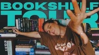 Thumbnail: BOOKSHELF TOUR // Physical TBR, Reading Around the World, translated fiction, lots of litfic