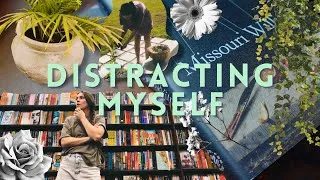 Thumbnail: DISTRACTING MYSELF from being LAID OFF... again // bookstore, plant nursery 