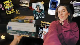 Thumbnail: A mini BOOK HAUL + current reads // nonfiction, memoir, graphic novels