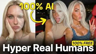 Thumbnail: How to Create Hyper-Realistic AI Influencer For 100% FREE