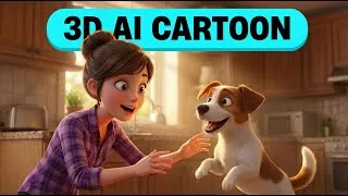 Thumbnail: How to Make a Long 3D Cartoon Animation for FREE with Consistent Characters