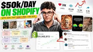 Thumbnail: $50k/Day on Shopify with ads that DO NOT feel like ads