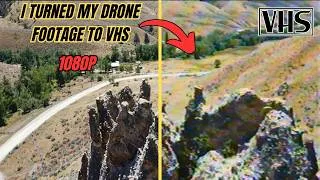 Thumbnail: I Turned My Drone Footage To VHS