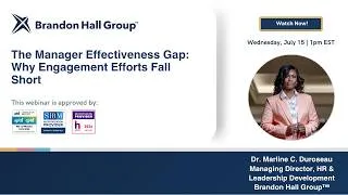Thumbnail: The Manager Effectiveness Gap: Why Engagement Efforts Fall Short