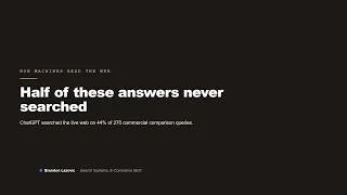Thumbnail: Why ChatGPT already knows your competitors before it searches