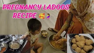 Thumbnail: Pregnancy Strength Ladoo ||Safe & nourishing✨️||Healthy Pregnancy Ladoo Recipe @brar212 