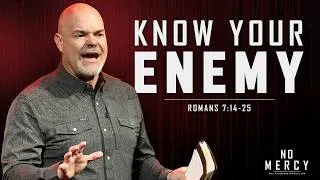 Thumbnail: Know Your Enemy | No Mercy | BRAVE Church | Pastor Jeff Schwarzentraub